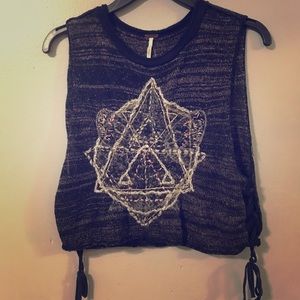 Free people crop top tank